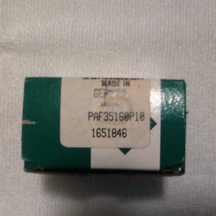 INA PAF35160P10 Permaglide Flange Liner Collar Bushing 39 mm X 35 mm X 16 mm