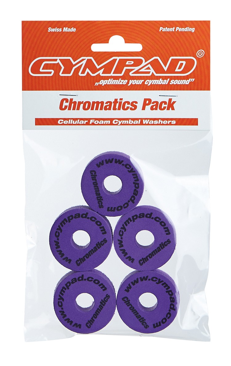 CYMPAD - CS15/5P - Chromatics Set 40/15mm - PURPLE (5-pieces) Crash