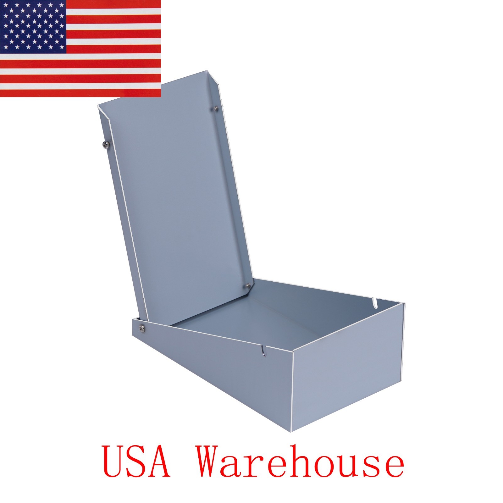 Blank DIY Pedal Footswitch Fuzz Sloped Enclosure Guitar Steel Chassis Box USA