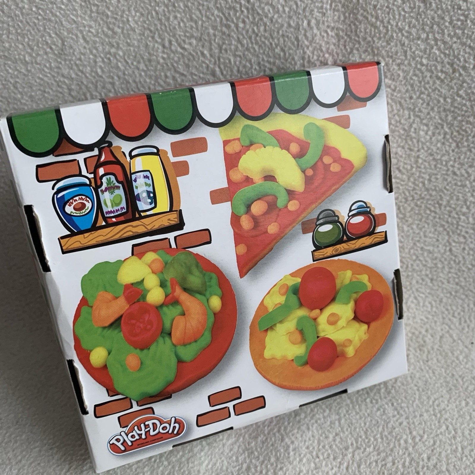 Play-Doh Pizza Maker Mold Tools Pan Paddle Box Accessories