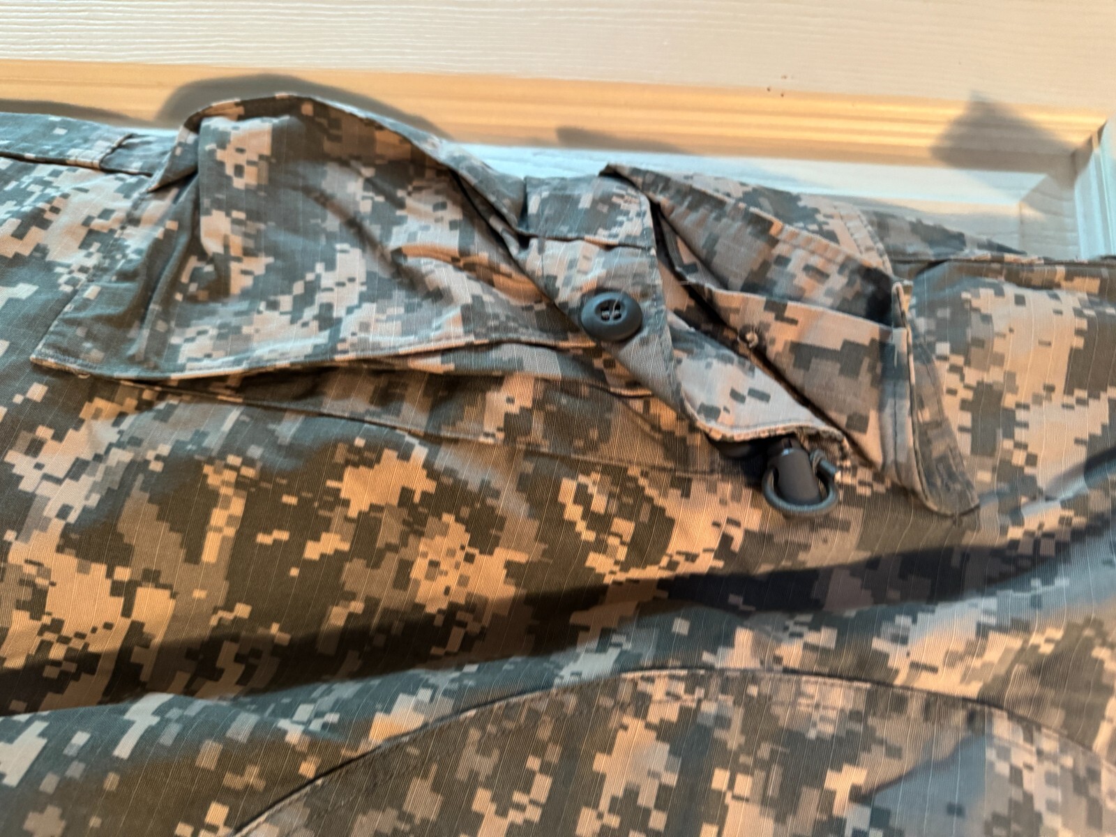 US Army Combat Trousers Men Medium Short Camo Cargo Military Uniform Pants NWT