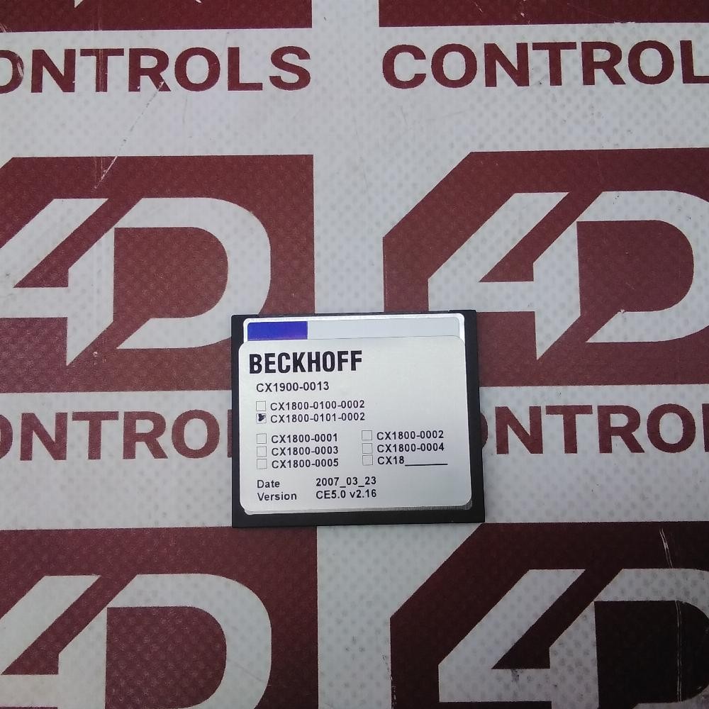 CX1900-0013 | Beckhoff | Memory Card, 64 MB Compact Flash, Used