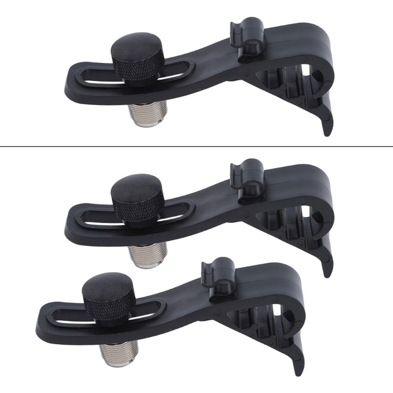 Drum Microphone Clip, Microphone Drum Mount Clamp Mic Clip Drum Microphone Clamp