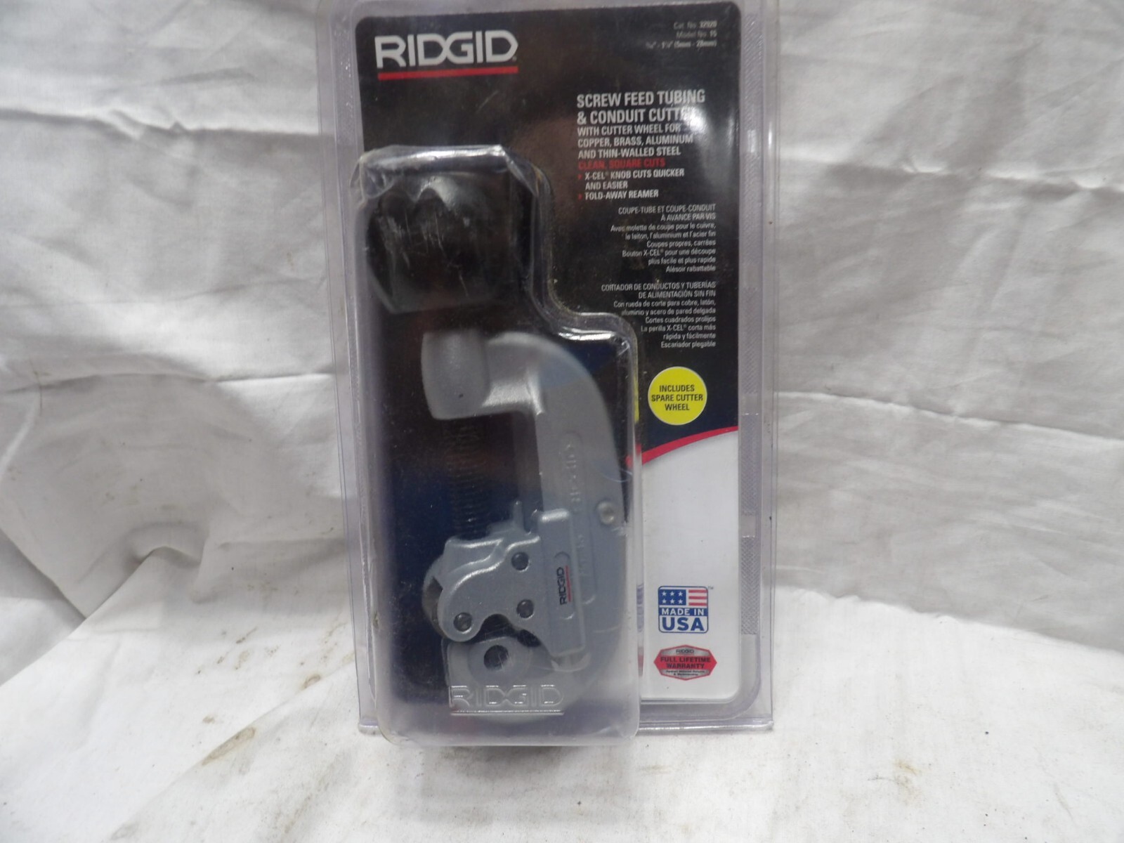 Ridgid Tool No. 15 Tubing Cutter 3/16" - 1-1/8" #32920