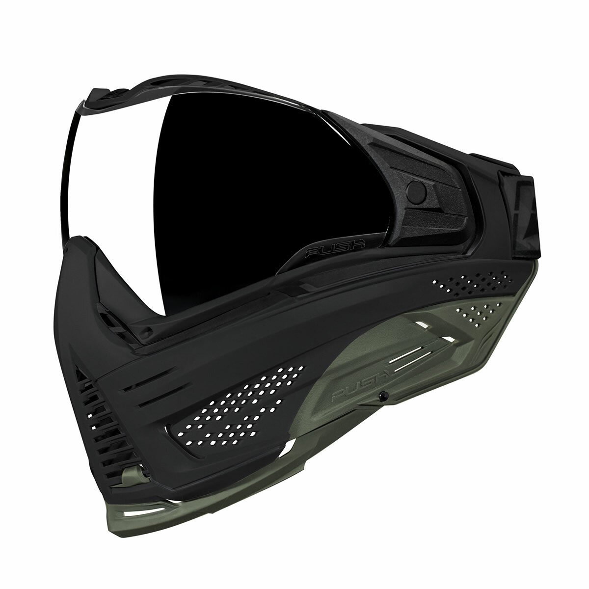 Push Unite Chin Extension - Olive - Paintball