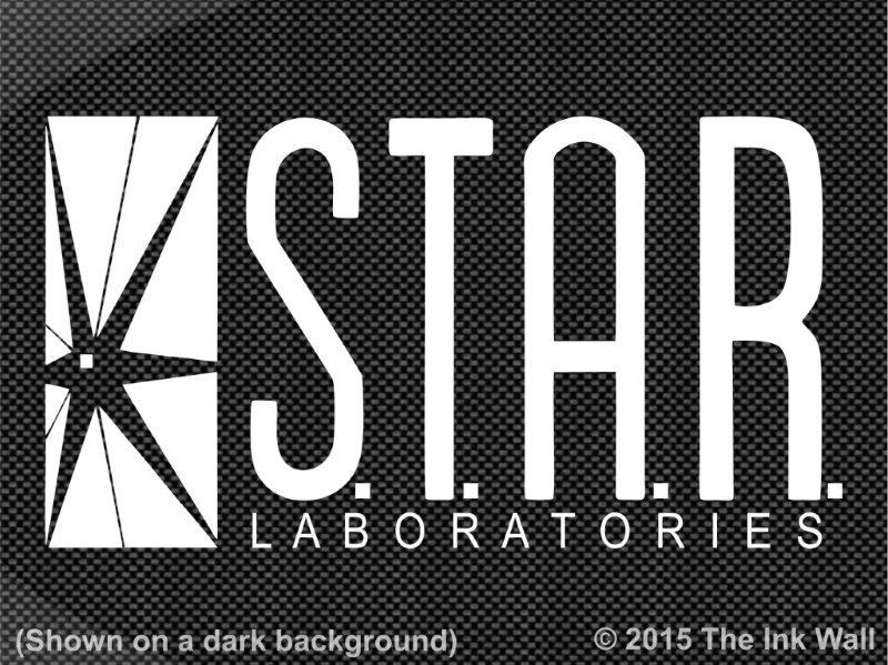 STAR Labs / S.T.A.R. Laboratories Window Decal Sticker The Flash CW