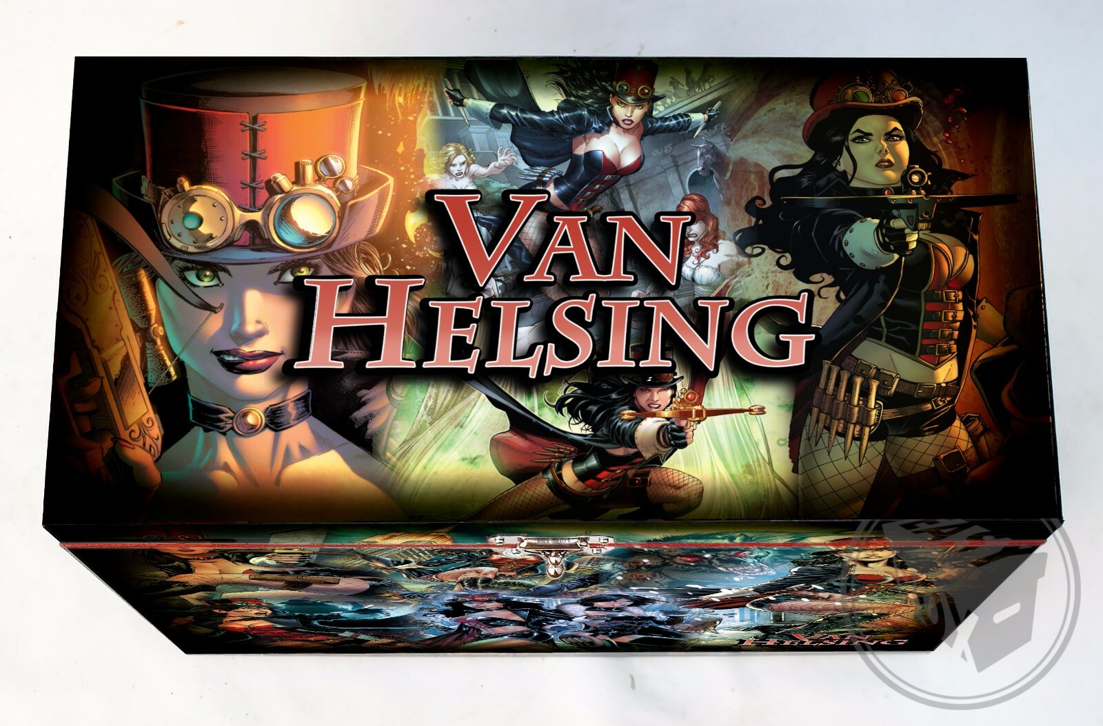 Van Helsing - Large Comic Book Hard Storage Box Chest MDF