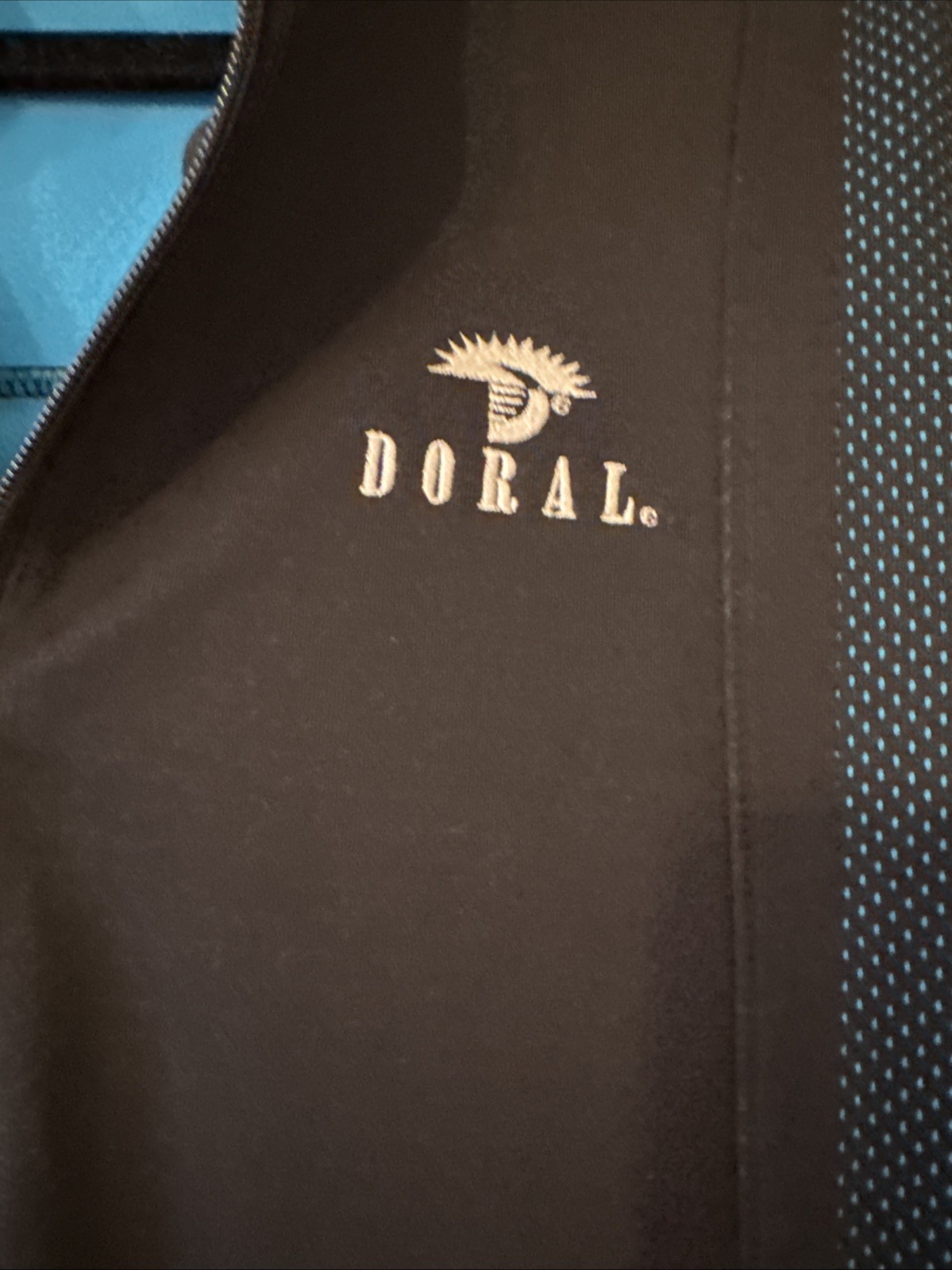 Women’s Small Nike DORAL Golf Pullover Jacket Long Sleeve Black