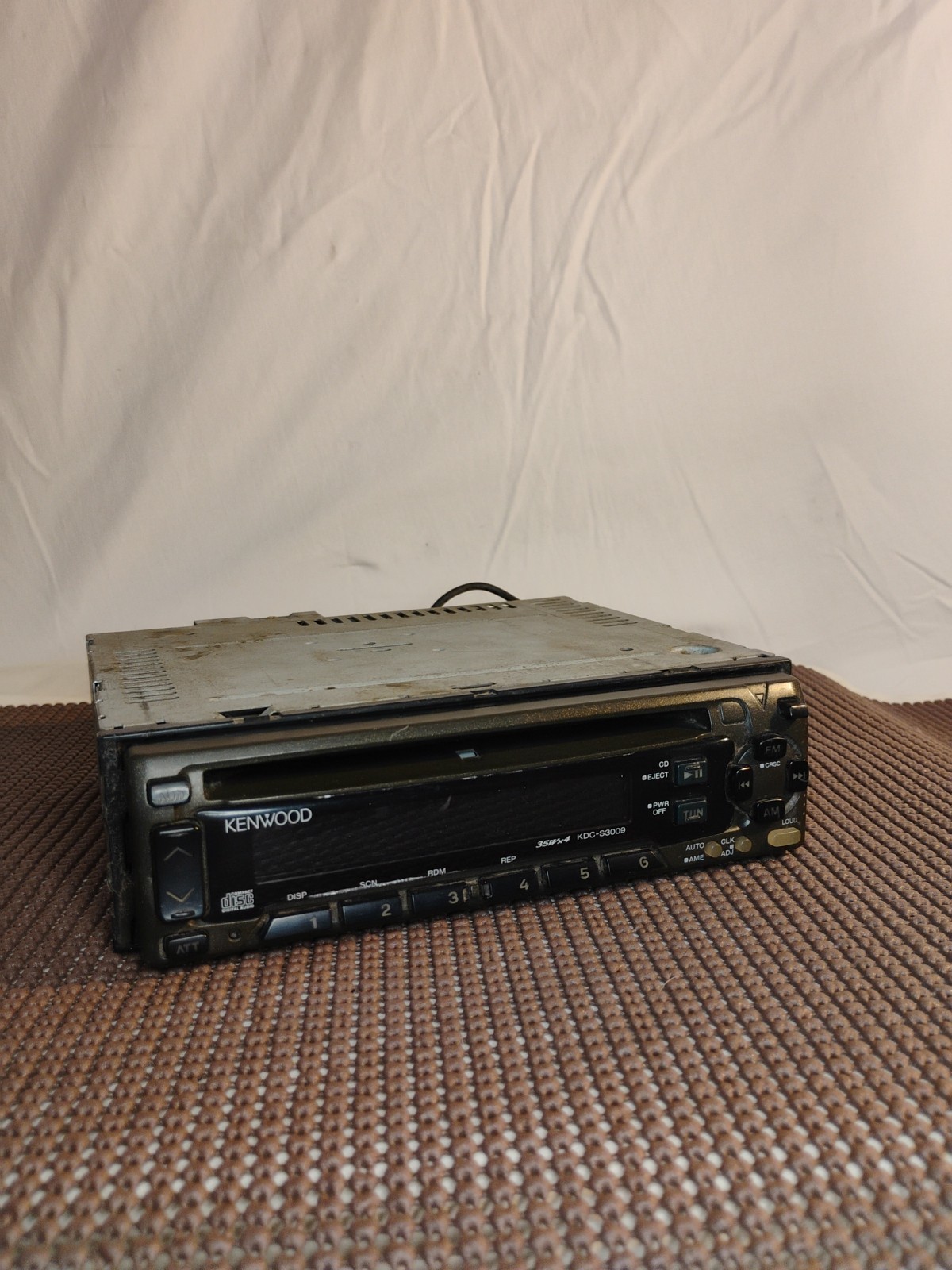 🔥 Old School KENWOOD 1997 KDC-S3009 Vintage Car Radio Stereo Receiver