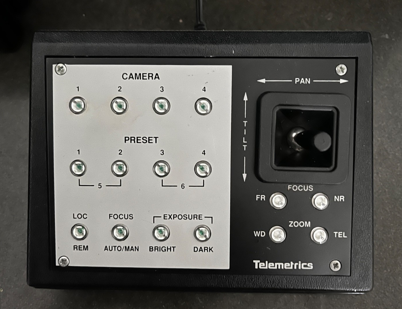 Telemetrics CP-ITV-D100 Camera Joystick Control Panel - No power supply