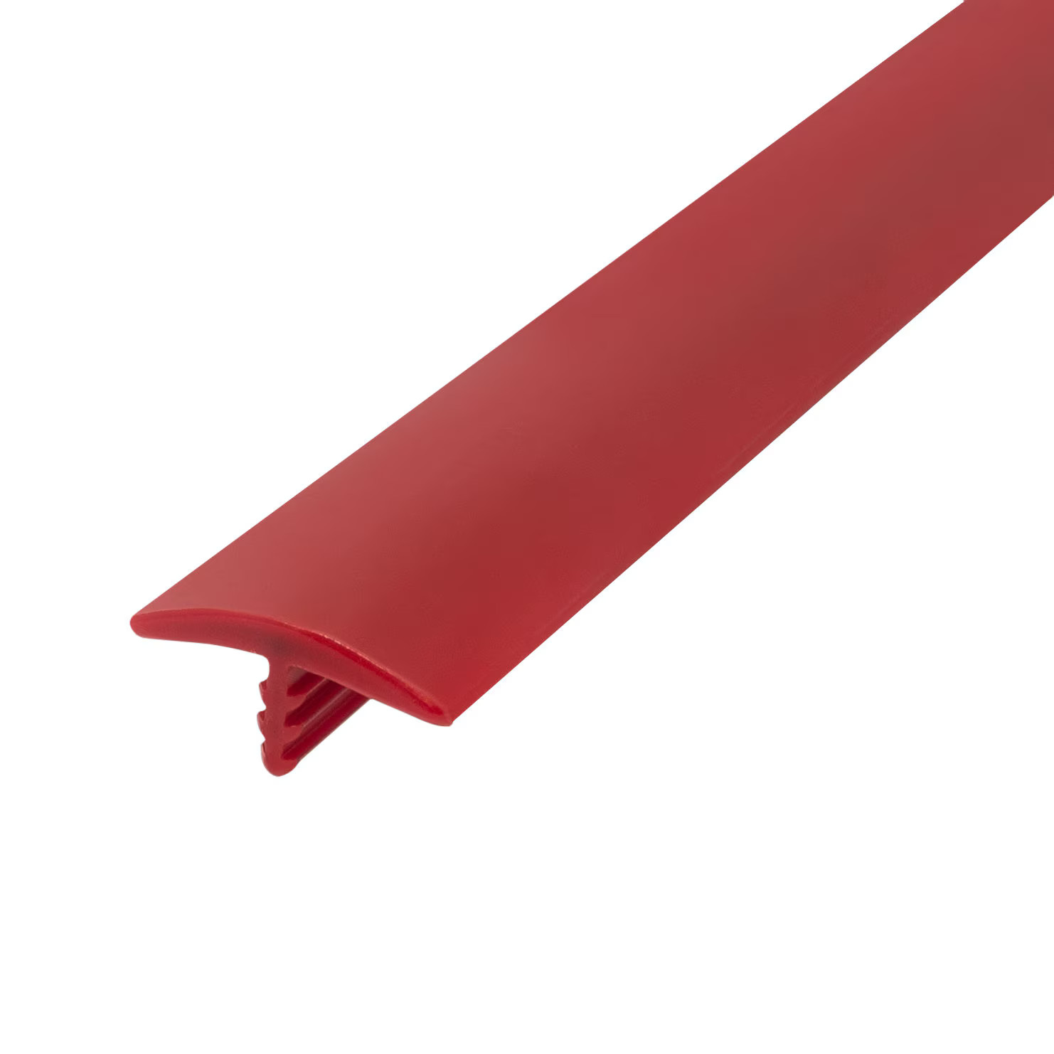 Outwater 13/16 " Red Flexible Polyethylene Tee Moulding Edging 25 ft. Coil