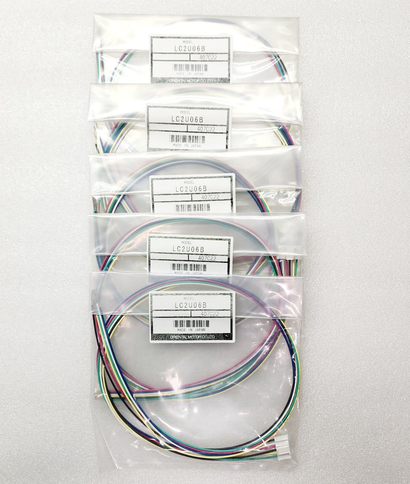 New Oriental Motor Molex Connector Type Unipolar Stepper Motor Cable LC2U06B x5