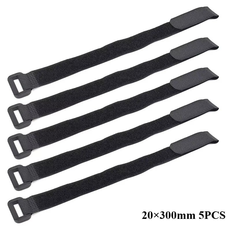 VELCRO Brand Reusable Cable Straps with Buckle Hook & Loop Fastening Ties