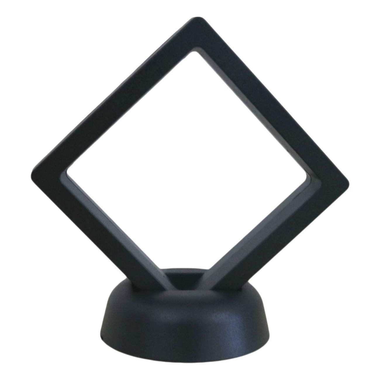 SH Challenge Coin Display Frame, 3D Floating Case Stand Holder, Black