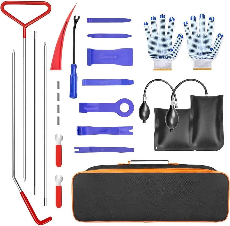 NEW Car Repair Tool Kit 24 PCS Professional Emergency Tool Kits with carry Bag