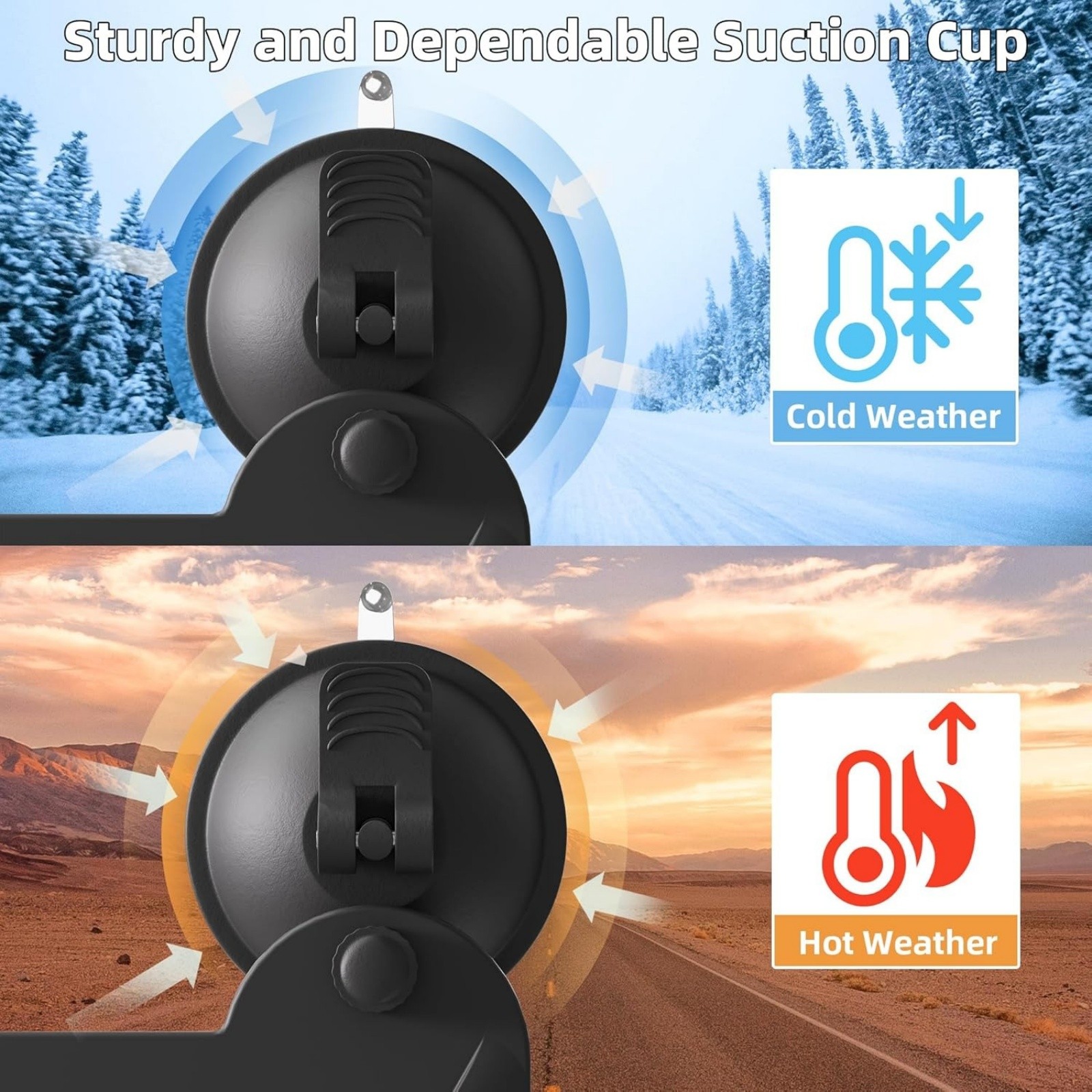Starlink Mini Car Mount Silicone Suction Case for car windshields