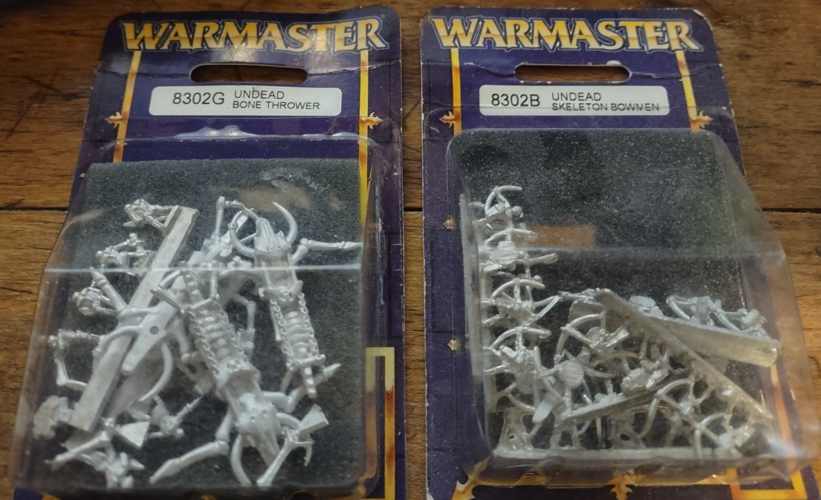 GW Warmaster Undead Bone Thrower and Bowmen packs