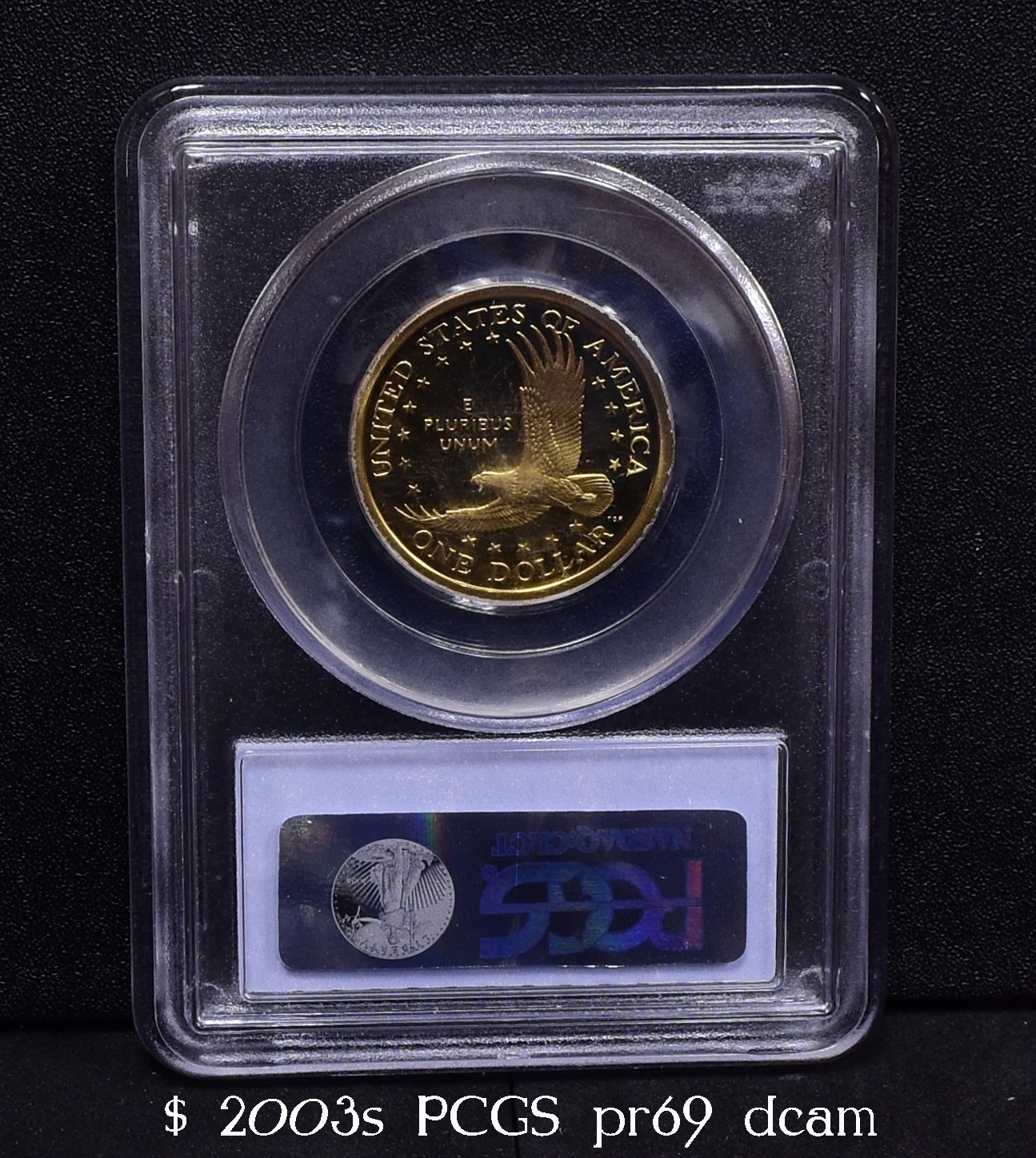 2003-S Sacagawea Dollar - PCGS Pr69DCam (Bulk)