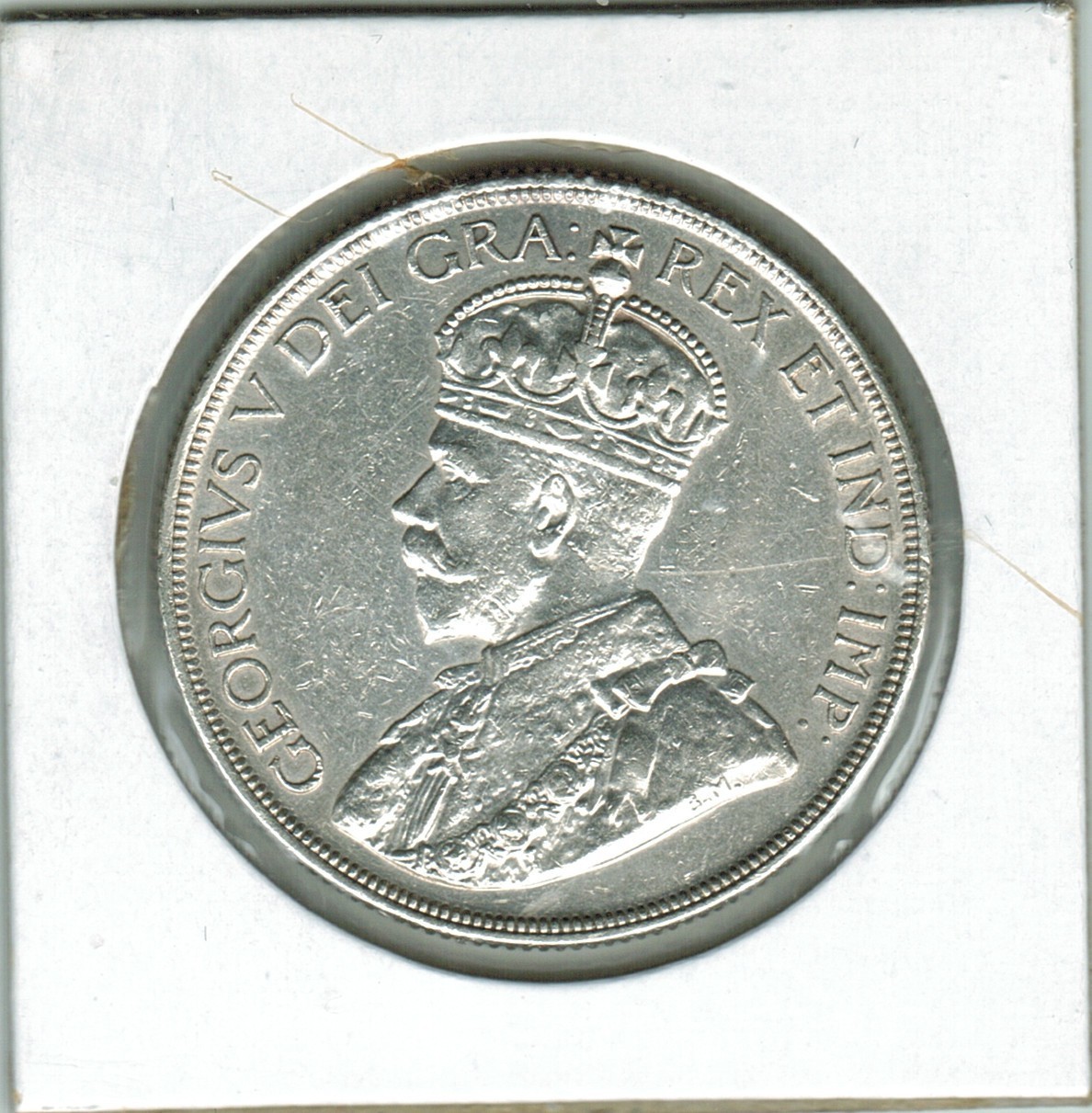 1936 FINE SILVER DOLLAR, EXCELLENT COIN, KING GEORGE V