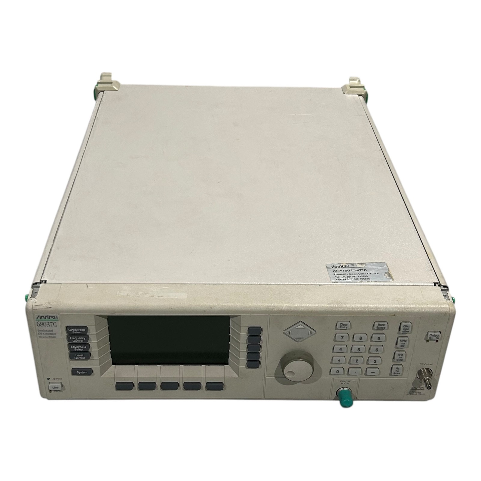 68037C ANRITSU 2-20Ghz Microwave Synthesized Sweep Generator CW