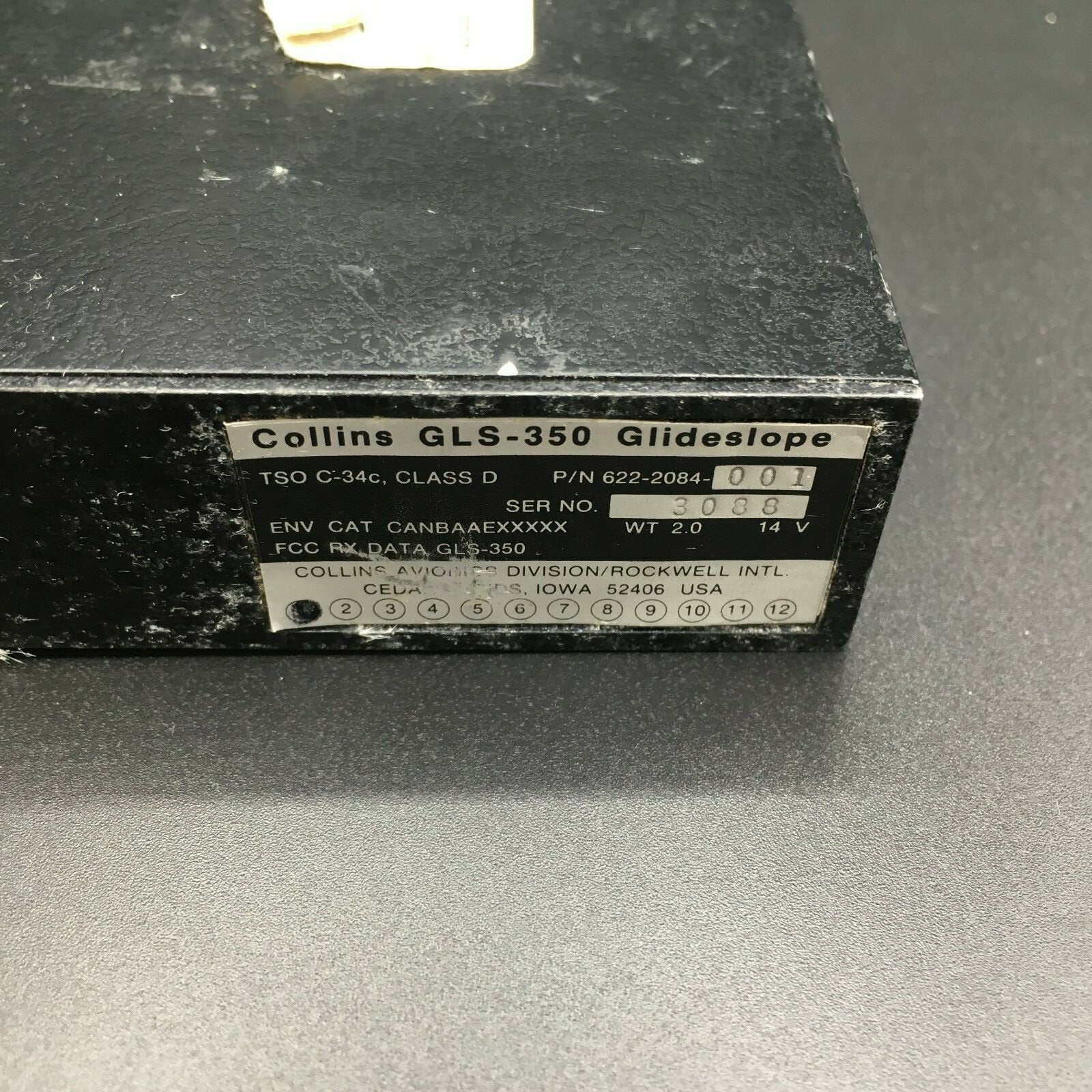 Collins GLS-350 Glideslope Receiver