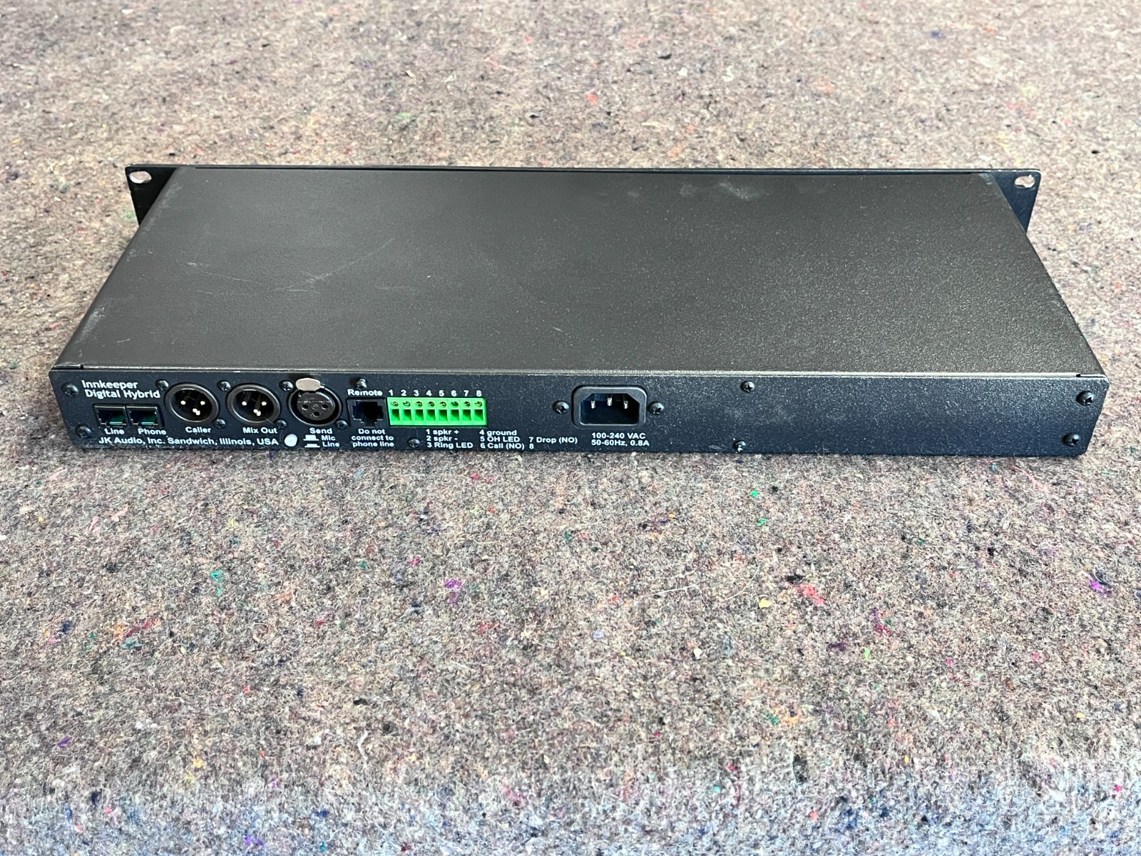 JK Audio Innkeeper 1RX Digital Hybrid Phone Line Audio Interface