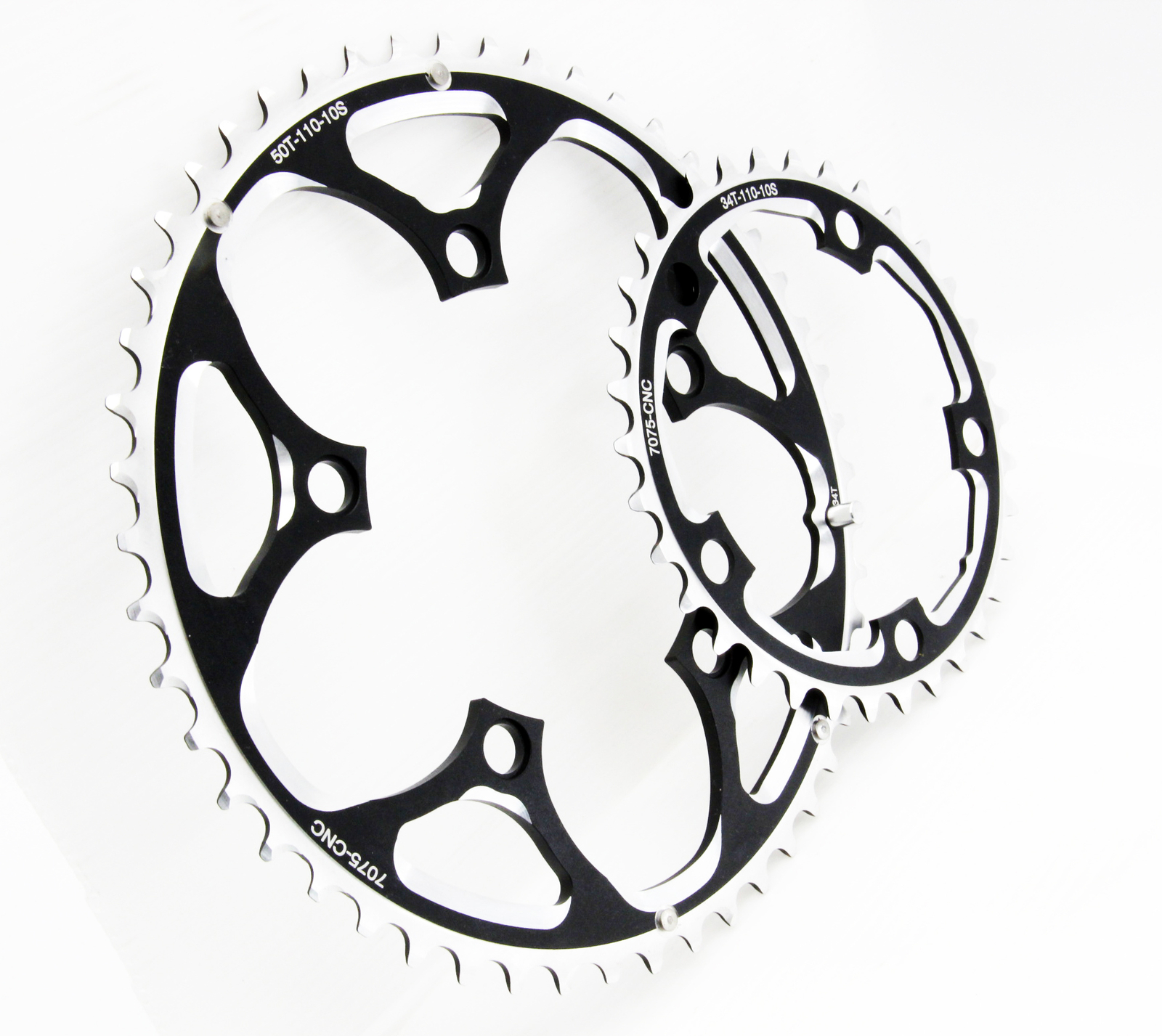 Swishti Road Cyclocross eBike Bike Chainring Set 50/34T For 10-Speed Shimano