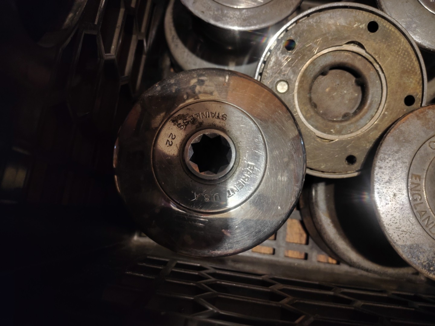 Barient 22 2 Speed Chrome Over Bronze Winch