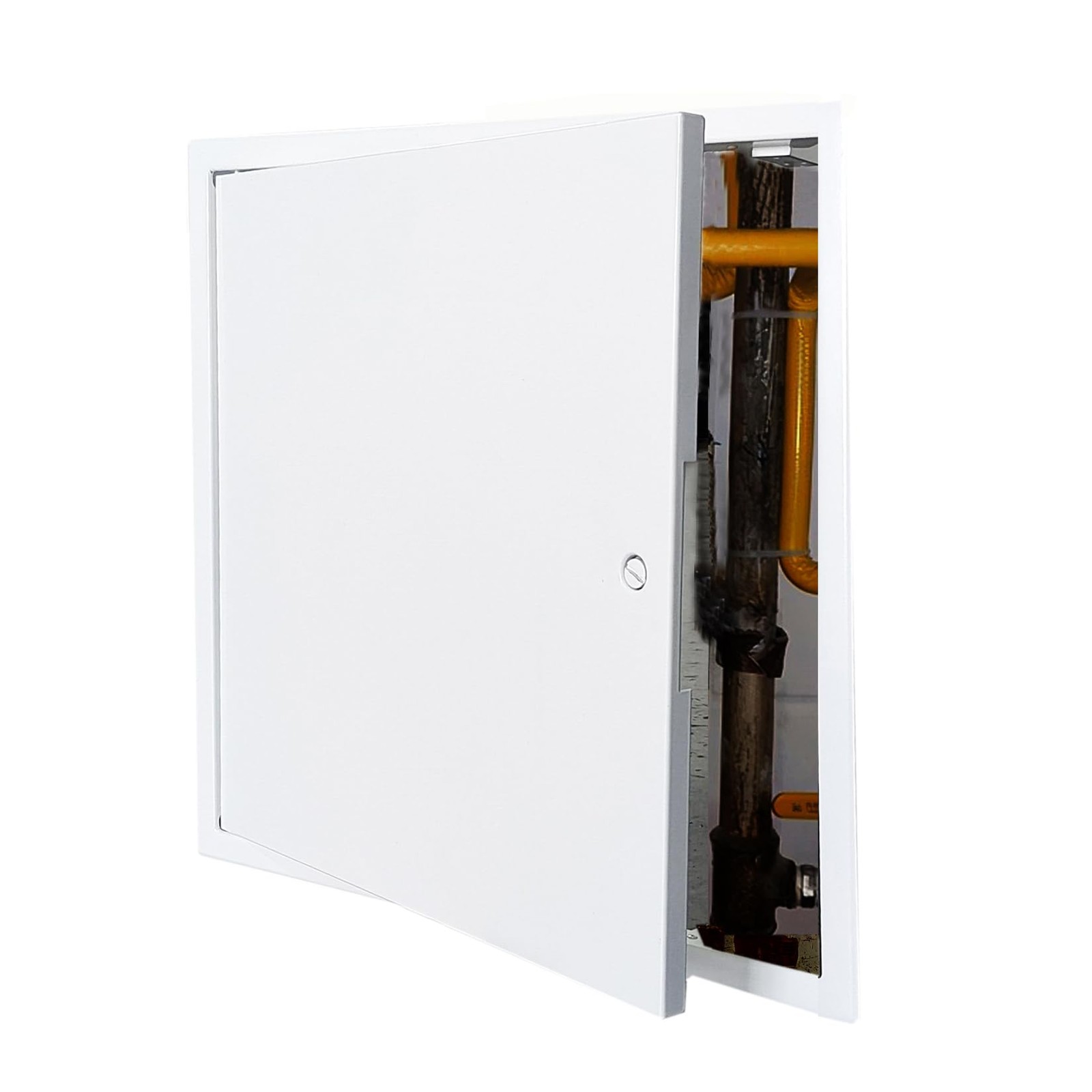 Thicken Steel Screwdriver Latch Access Panel 12 x 12 Inch with 4 Long Fixing ...