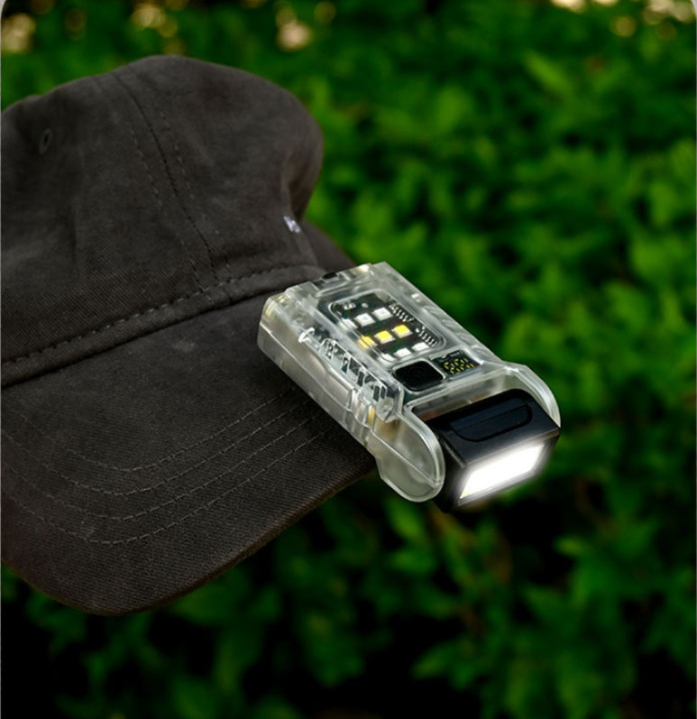 Super Bright Magnet Mini Pocket Torch Emergency Small Flashlight Warning Light