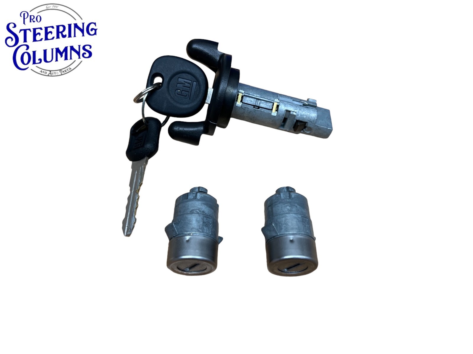 2001-2006 GM SILVERADO TAHOE IGNITION & DOOR LOCK SET 2 KEYS NEW OEM ILS121
