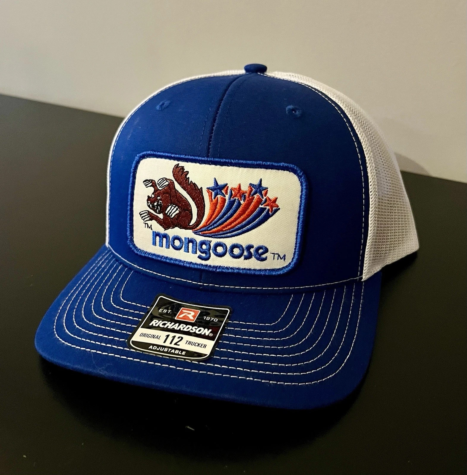 Mongoose BMX Bike Trucker Hat Richardson 112 Cap Vintage Style