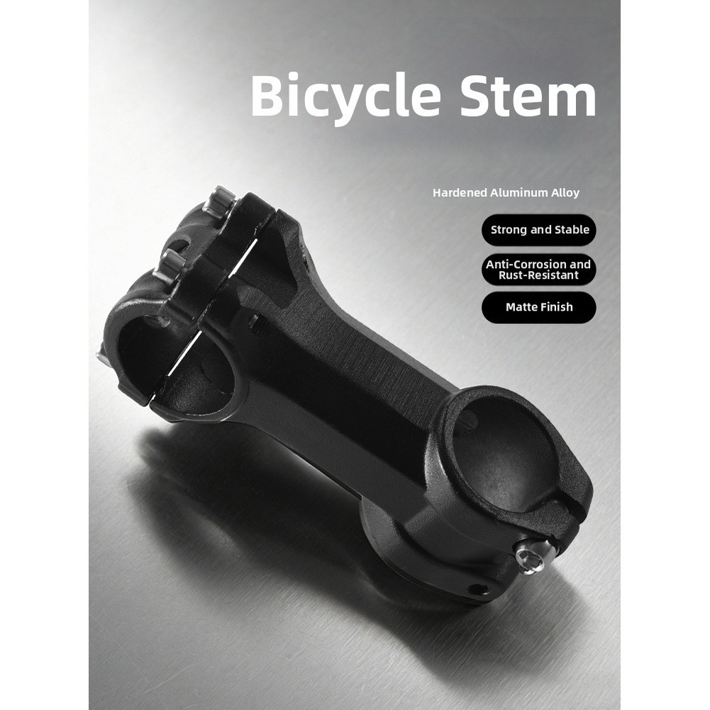 Black Aluminum Alloy Handlebar Riser 12.5 cm x 4.8 cm for Road and MTB