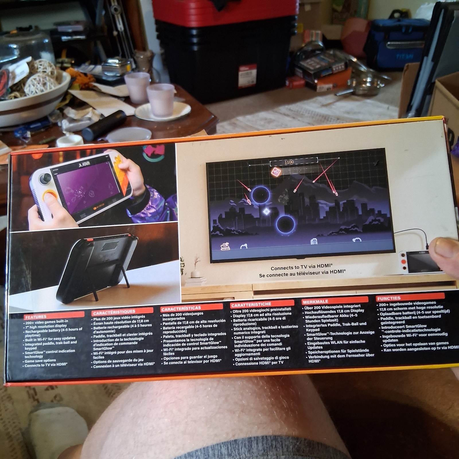 My Arcade Atari GameStation Go Handheld System HDMI Wi-Fi 720p 4GB