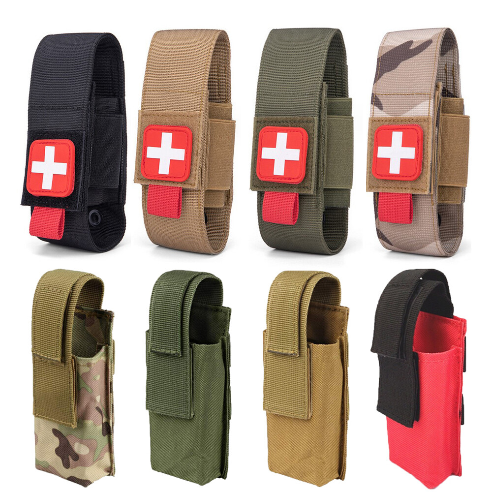 Tactical Tourniquet Holder Case Molle TQ Pouch Duty Belt CAT Tourniquet Holster