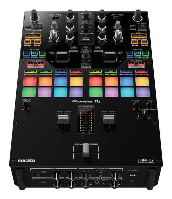 Pioneer DJ DJM-S11 Professional 2-Channel DJ Mixer - Black