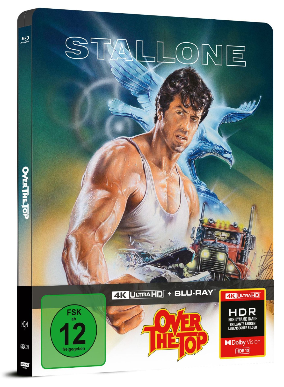 Over the Top  (4K UHD + Blu-ray Steelbook) EMBOSSED - BRAND NEW