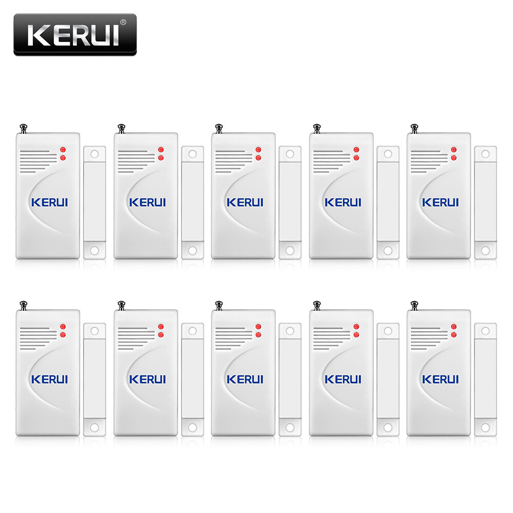 1/2/3/5/10 Pack Wireless Home Window Door Burglar Security Alarm Magnetic Sensor