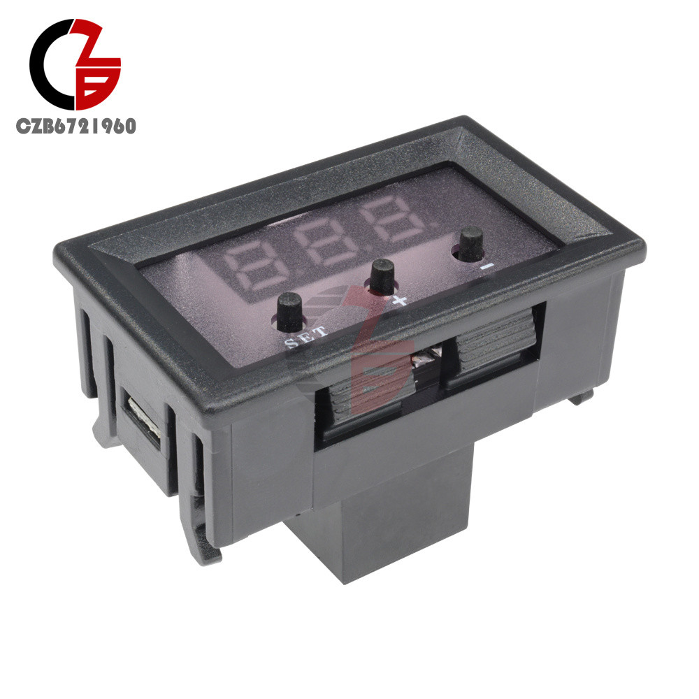 W1209 12V Digital Thermostat Temperature Controller Switch Sensor 50-110°C +Case