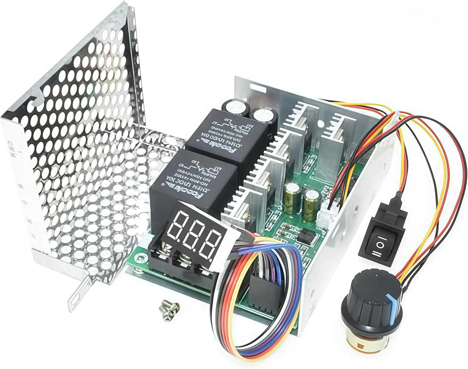 10-55V 60A Stepless Speed Controller for Brushed Motors - Forward/Reverse Switch