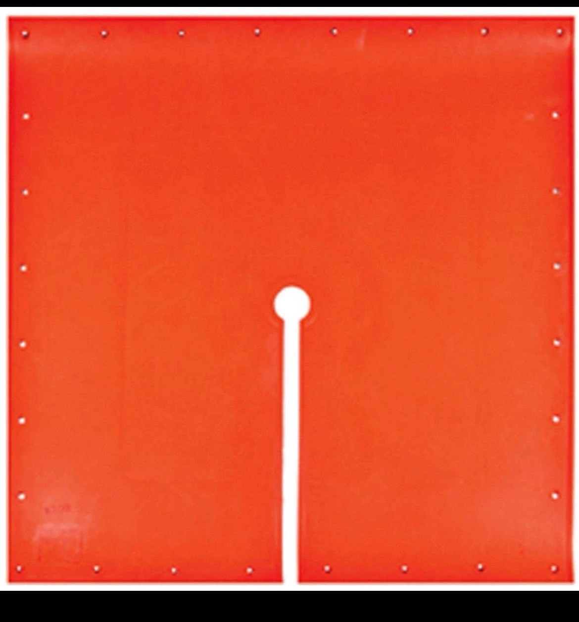 SALISBURY 1300 Insulating Blanket,Orange,3 Ft x 3 Ft 5ZV64