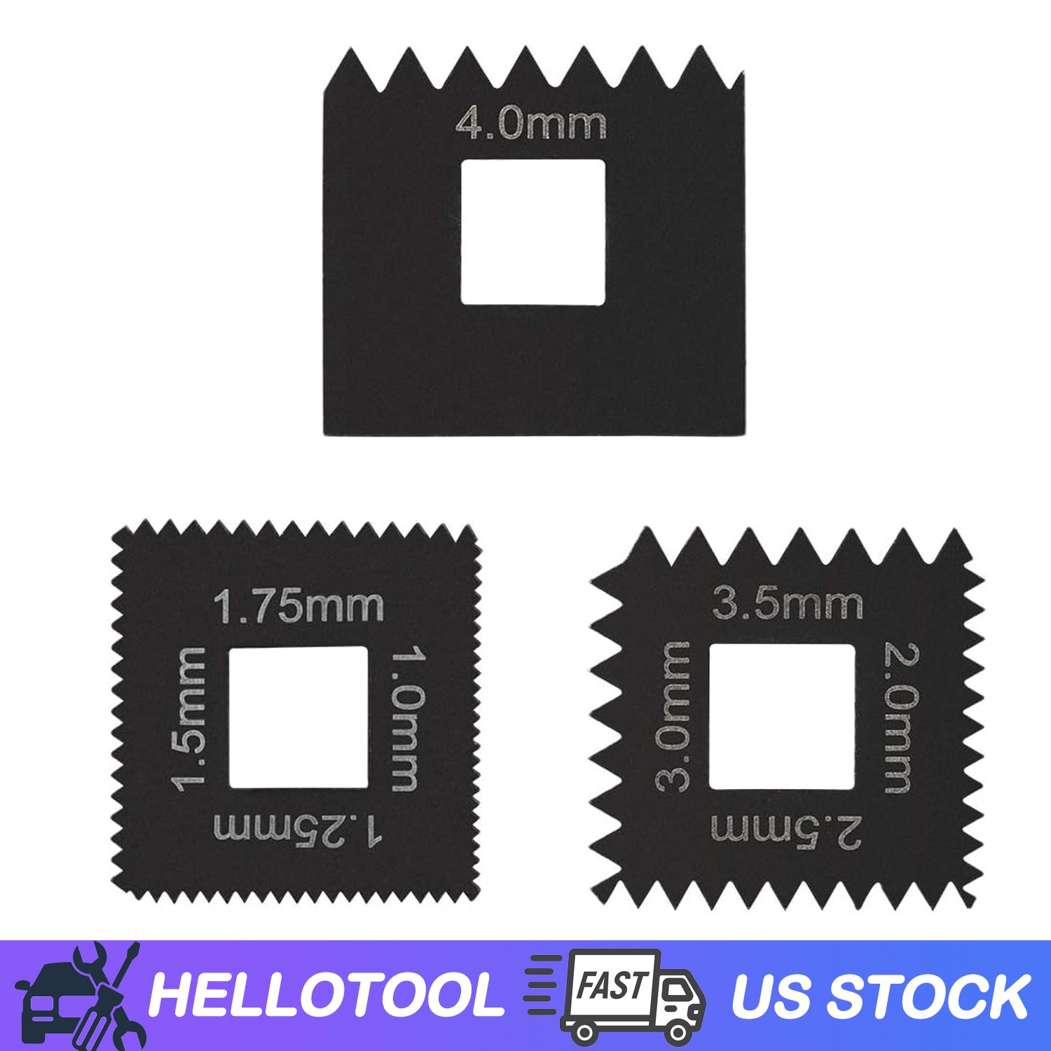 Metric Die Set for Universal Outside Thread Chaser Replace to OTC 7402, 202817