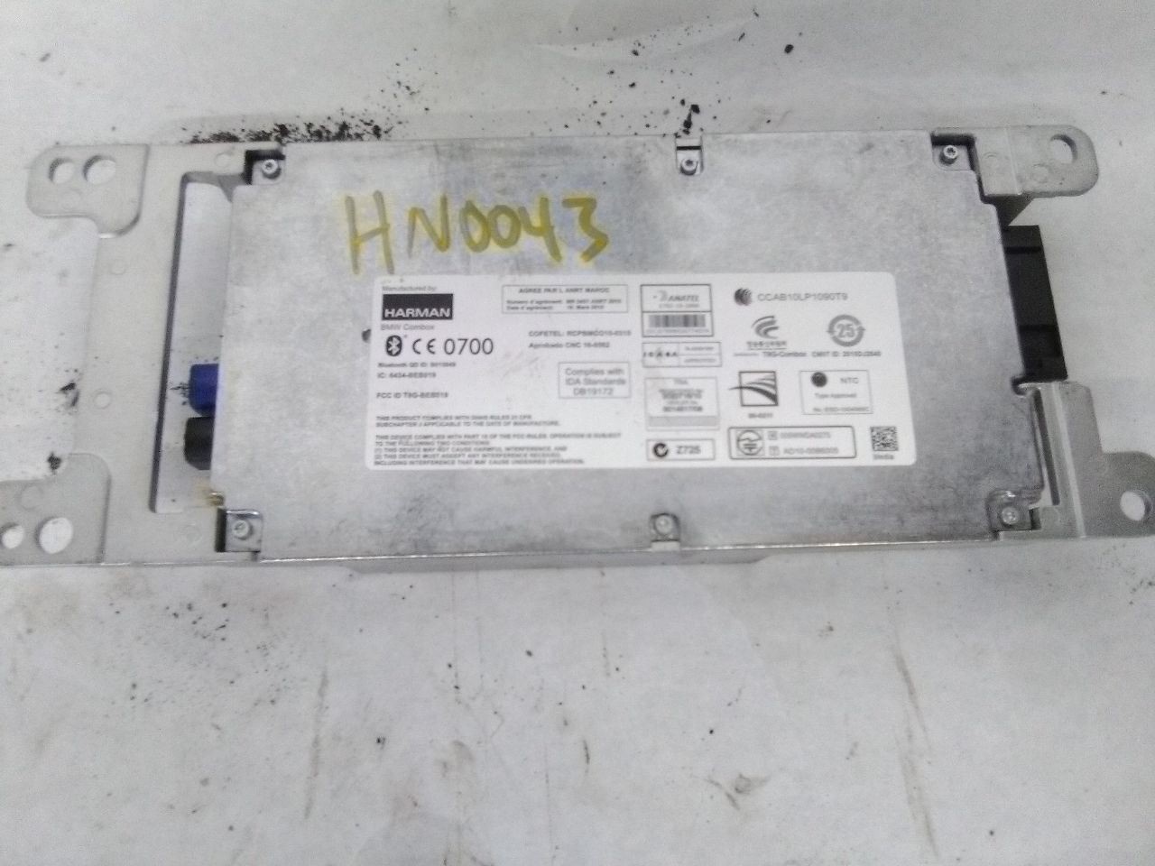 15 Mini Cooper Convertible Chassis ECM Communication Telematics