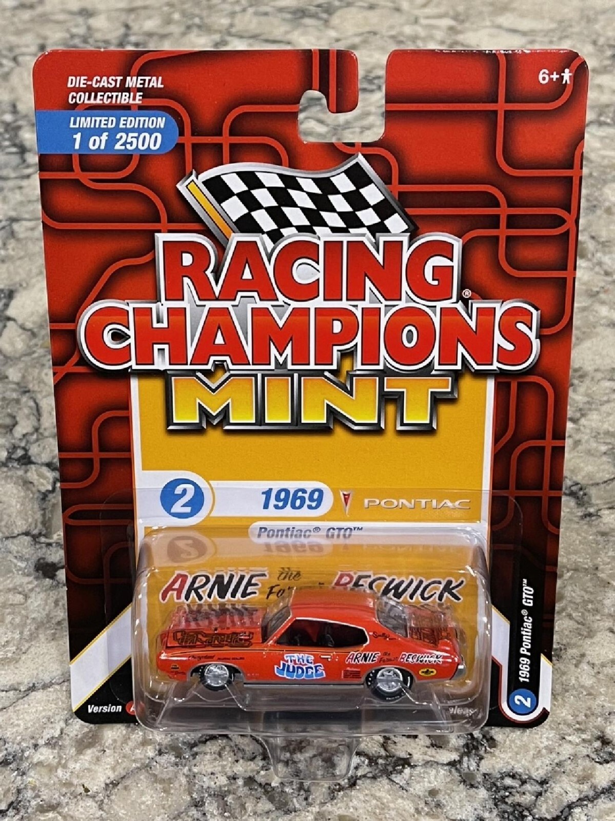 Racing Champions MINT 1969 Arnie Beswick The Judge Pontiac GTO 1/64