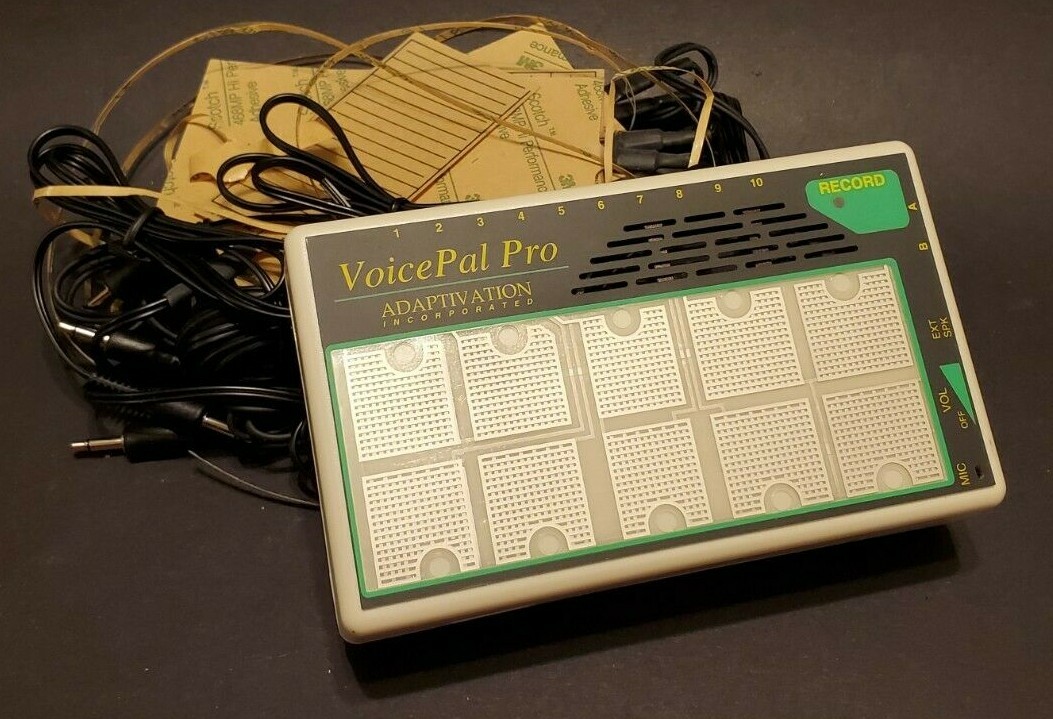Adaptivation VoicePal Pro Communication Aid Device - Untested For Parts