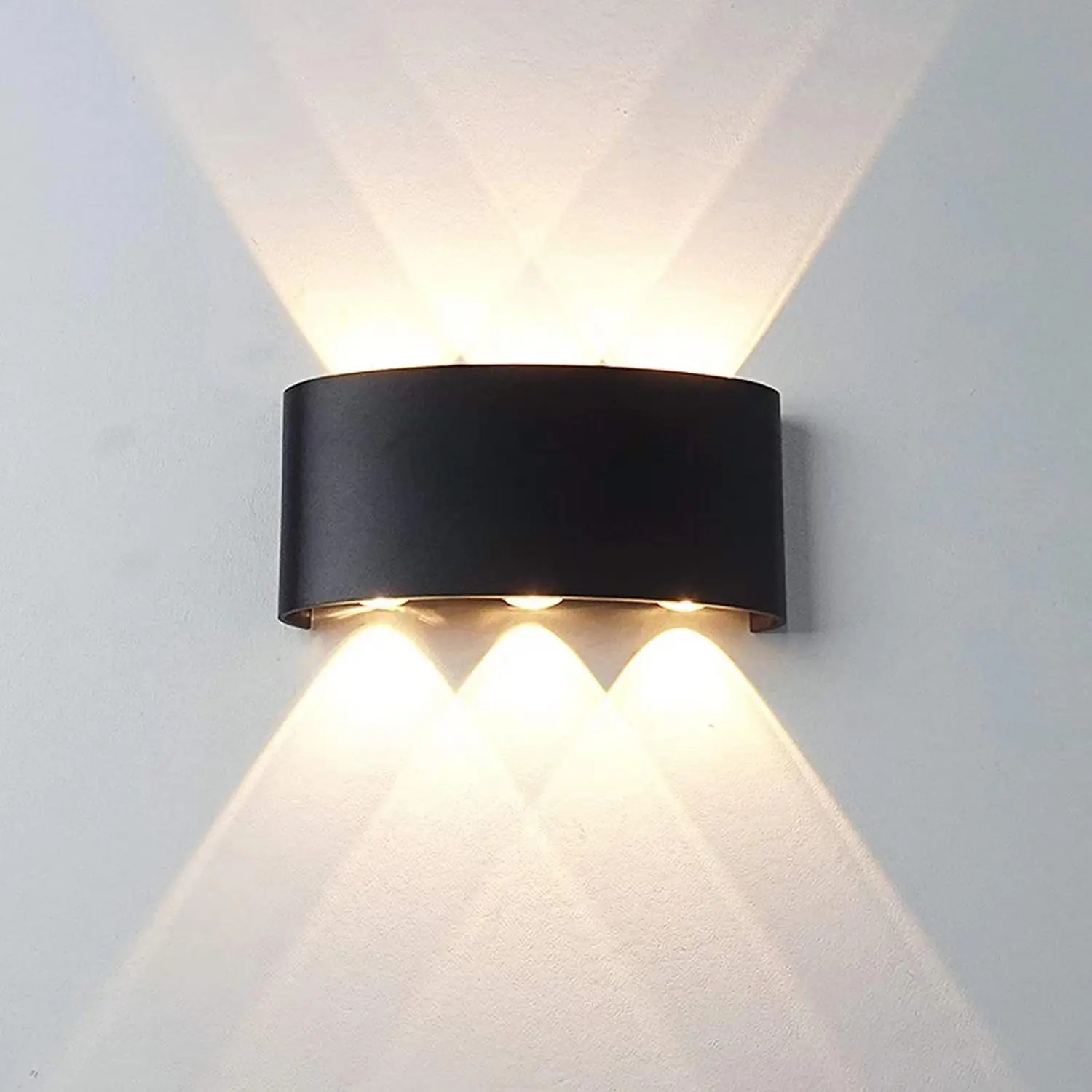 LED Wall Sconces Modern Indoor Outdoor Lamp White Up Down Wall Mount Lights