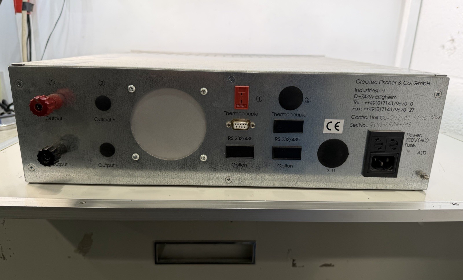 Createc CU 2404 S1 AC 120v Control Unit