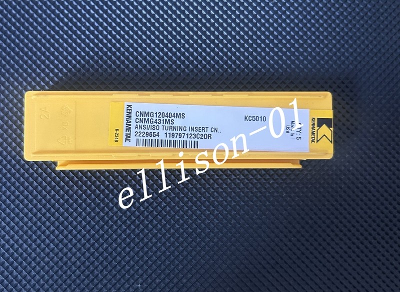 1Pc A Box Of 5 Tablets New KC5010 CNMG120404MS CNMG431MS CNC Carbide Inserts