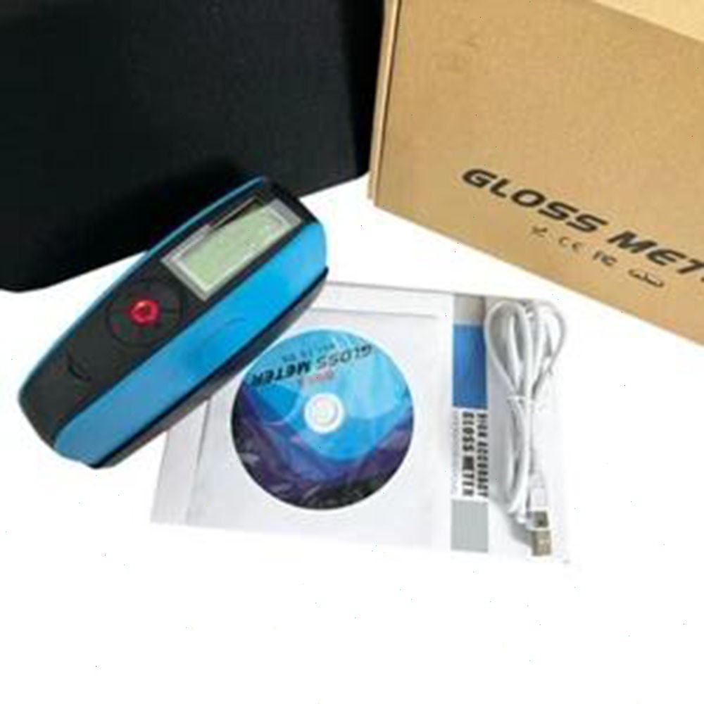 3 Angles Gloss Meter 20 60 85 Degree Gloss Meter with Automatic Calibration