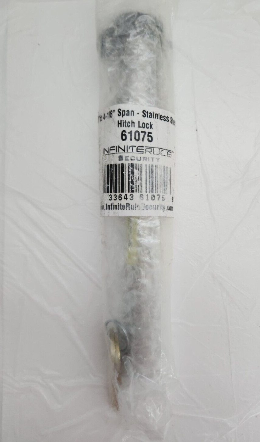 InfiniteRule Security #61075 Hitch Lock 5/8" x 4.1/8" Span With 2-Keys
